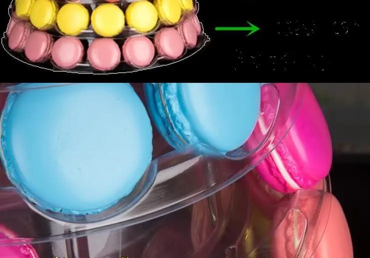 10 уровней ПВХ макаронная башня макарон подставка для свадьбы французский