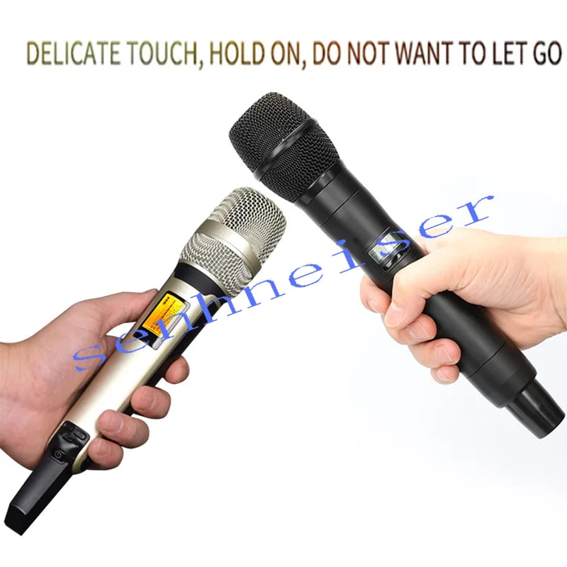 SENHNEISER Pro UHF True Diversity 2 канала беспроводной конденсаторный микрофон Свадебные