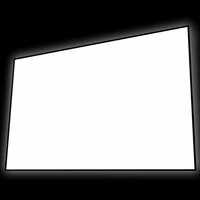 f2169cw 169 hdtv format 4k thin bezel fixed frame projection screen with cinema white