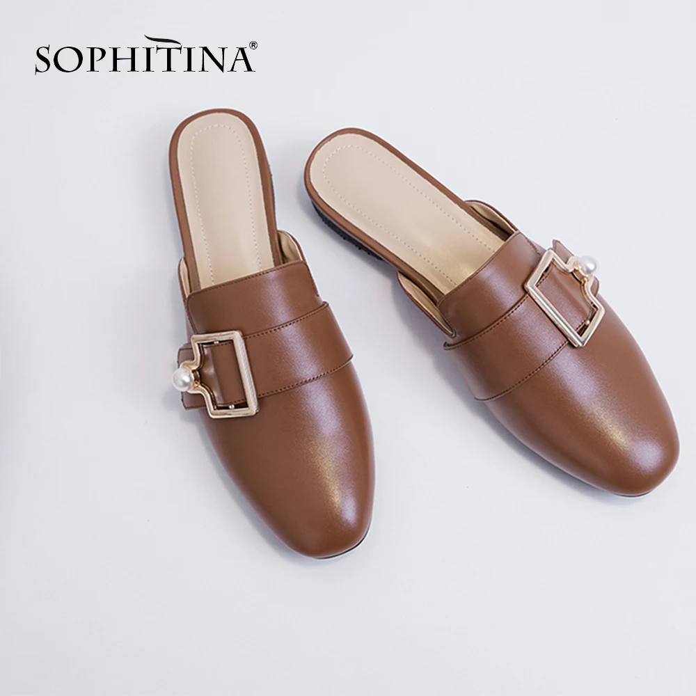SOPHITINA/Новинки на лето 2019г. Высококачественная летняя обувь из натуральной кожи