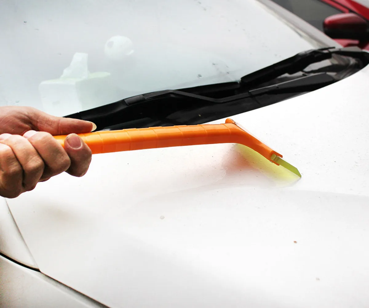 Car-styling CARPRIE Ice Scraper 1X Car Accessories Multifunctional Snow Shovel Long Rod Deicing Sweep Tool 8D1126 dropship | Автомобили и
