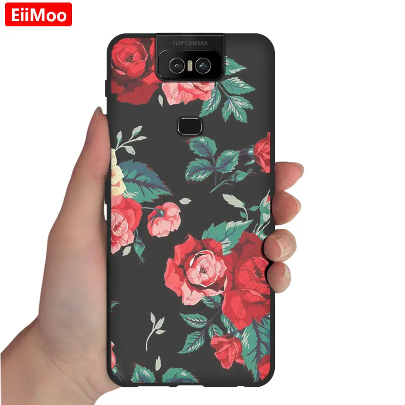 EiiMoo мягкий чехол для ASUS Zenfone 6 ZS630KL чехол Funda силиконовый мультяшный задний Чехол для ASUS Zenfone 6 ASUS ZS630KL чехол для телефона - Цвет: 24