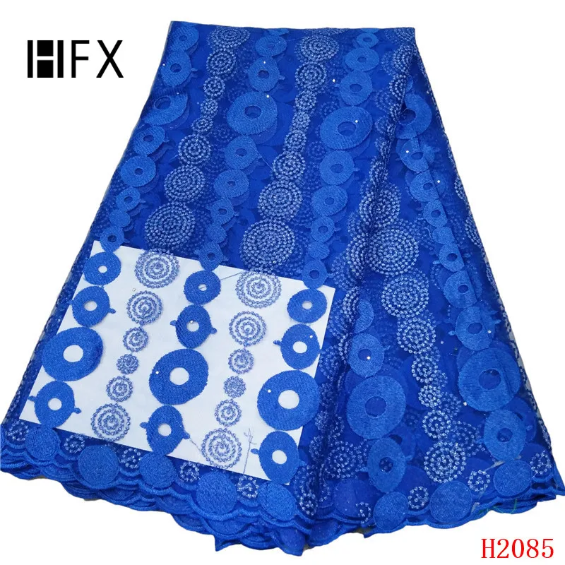 HFX кружевная ткань в нигерийском стиле 2019 Высококачественная африканская