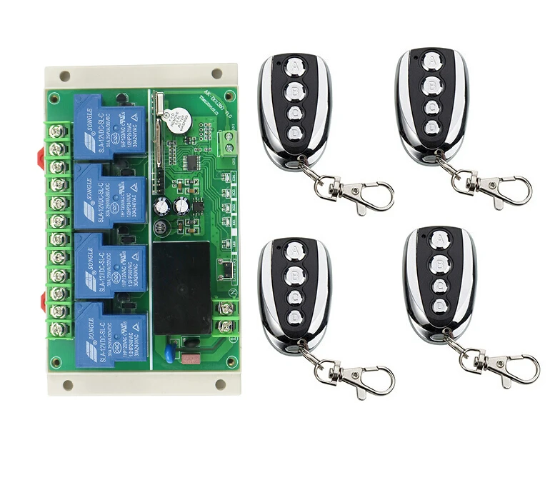 Пульт дистанционного управления, 220 В, 240 в, 250 В, 380 В, 4 канала