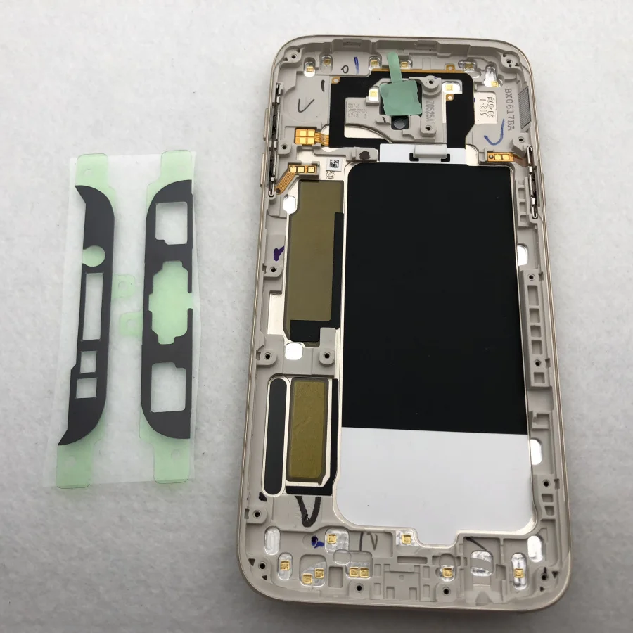 Для samsung Galaxy J3 J5 Pro J7 J330F J530F алюминиевая задняя крышка Корпус чехол задняя крышка батареи J730F+ Переднее стекло+ инструмент