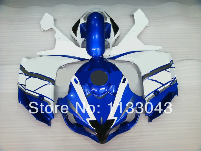 

Injection Blue white fairing kit for 07 08 YZFR1 YZF-R1 YZF1000 R1 07 08 YZFR1 2007 2008 fairings #3