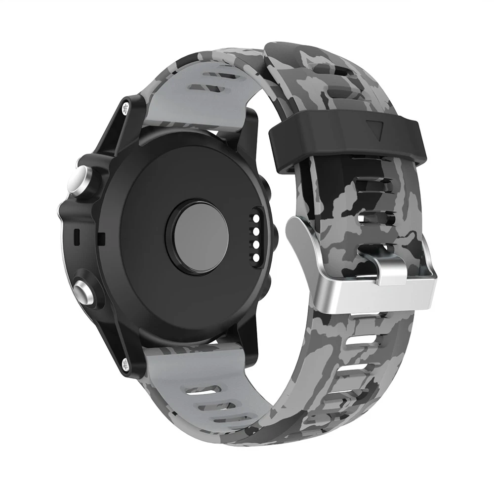 Ремешок ZENHEO силиконовый для наручных часов шириной 26 мм браслет Garmin Fenix 3