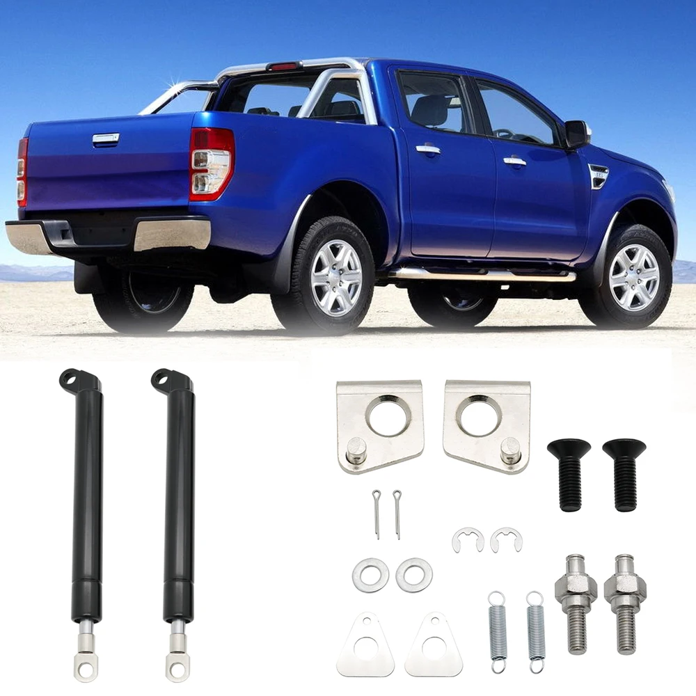 1 пара прочных пружинных стальных задних ворот набор для FORD RANGER T6 2012 2016