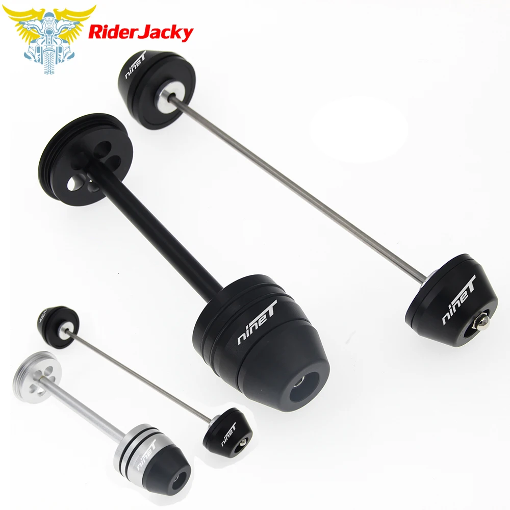 

Motorcycle Refit Wheel Fork Axle Sliders Cap Crash Protector For BMW R NINE T Rnine T RnineT R nineT 2014 2015 2016 2017 R9T