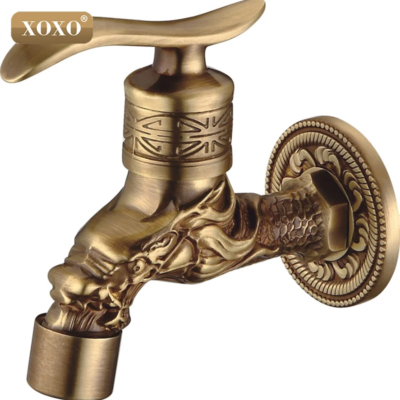 XOXO смеситель для стиральной машины кран в форме животного из античной бронзы с
