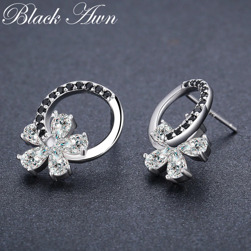 Женские серьги гвоздики из серебра 3 7 пробы 925 г|stud earrings|earrings forearrings for women |