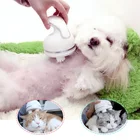 Интеллектуальный зарядный Массажер для домашних животных, 3D массажер для головы, автоматический вращающийся водонепроницаемый электрический прибор для груминга кошек, товары для питомцев 35