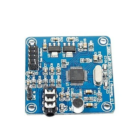 Декодирование модуля Glyduino VS1003 MP3 с микрофонами STM32 микроконтроллер макетная