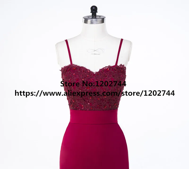 Бордовое платье подружки невесты Vestidos De Fiesta De Noche, кружевное платье с аппликацией, платье подружки невесты es, стильное свадебное платье для гостей