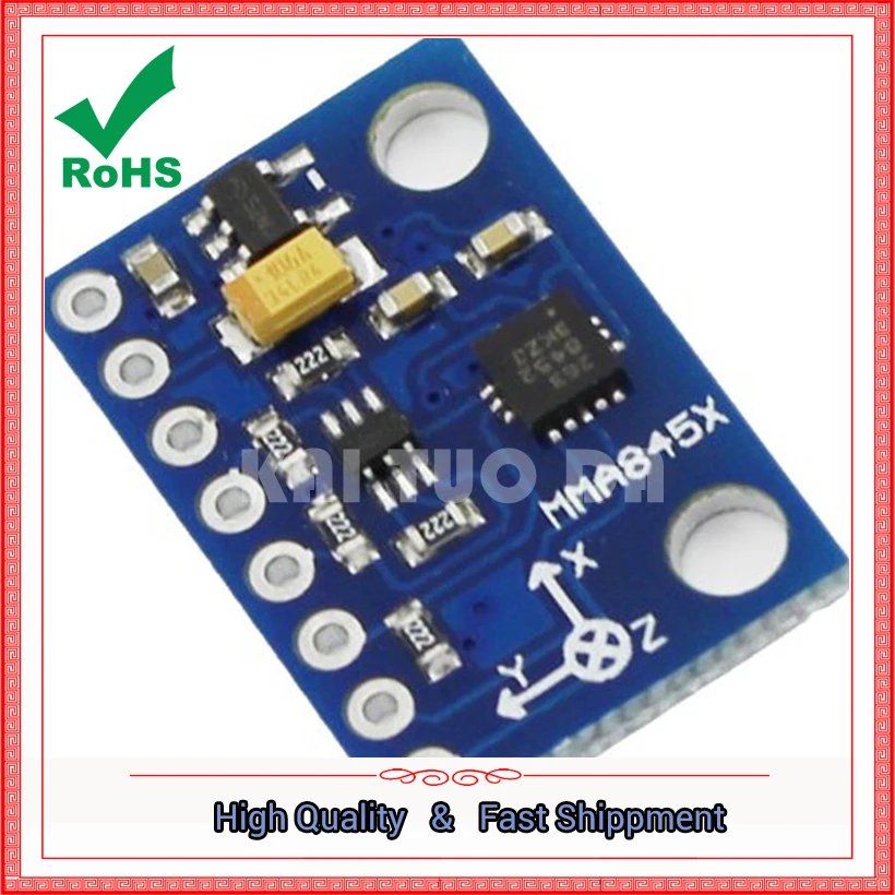 MMA8452 module digital triaxial tilt GY-45 board | Электронные компоненты и принадлежности