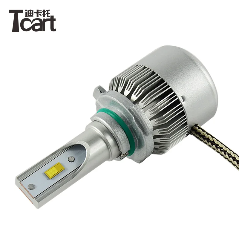 Автомобильные светодиодные фары Tcart 2 шт. головные лампы высокой мощности HB3