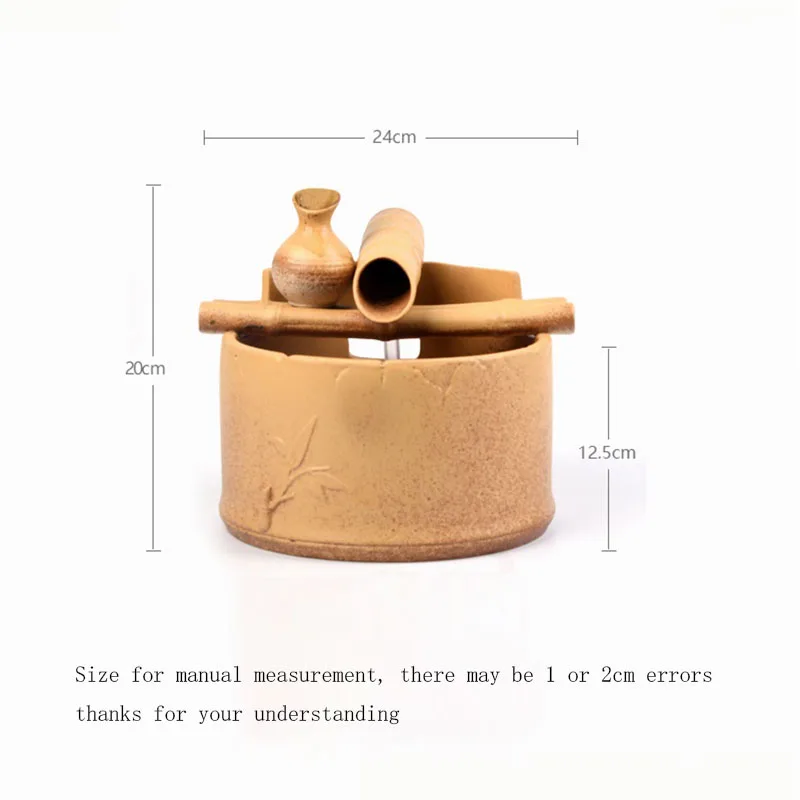 Керамический фонтан фэн шуй 110 В|gift gifts|gift birthdaygift vase |