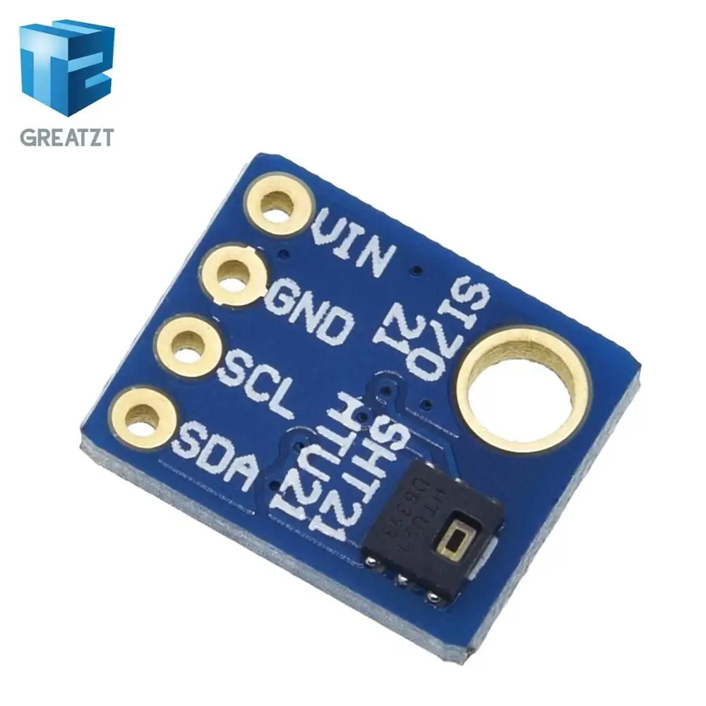 Si7021 GY 21 модуль промышленный высокоточный датчик влажности I2C IIC интерфейсный для
