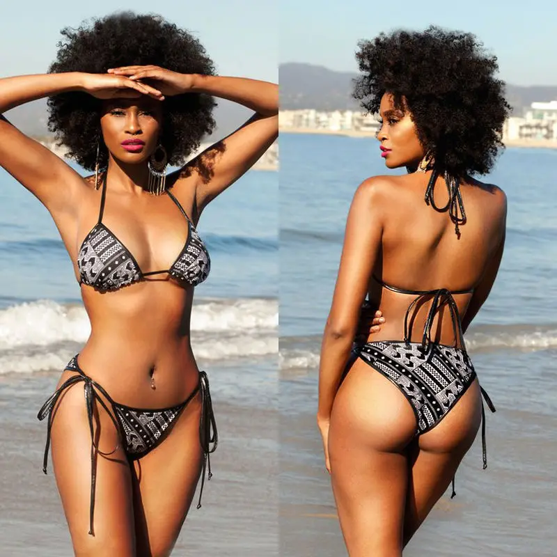 2017 сексуальный женский новый дизайн распродажа треугольный купальник бандажный