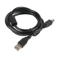 1pc black usb 2 0 printer cable cord type a male to b male plug computer device 1 5m connector for printer scanner ghmy