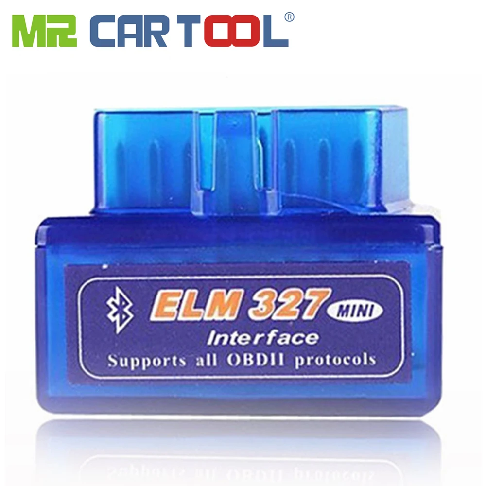 Mr Cartool OBD2 2 II ELM327 EML 327 V1.5 MINI Bluetooth Auto ODB программное обеспечение 12 видов стандартная