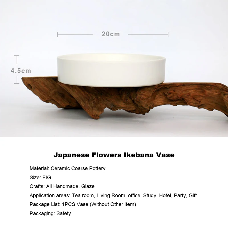 Японские цветы Ikebana гидропоники цветочный горшок настольные вазы керамические