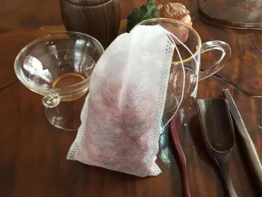 2017 Лидер продаж Портативный 100 упак. 8x10 см Хлопок Drawstring многоразовые мешки для
