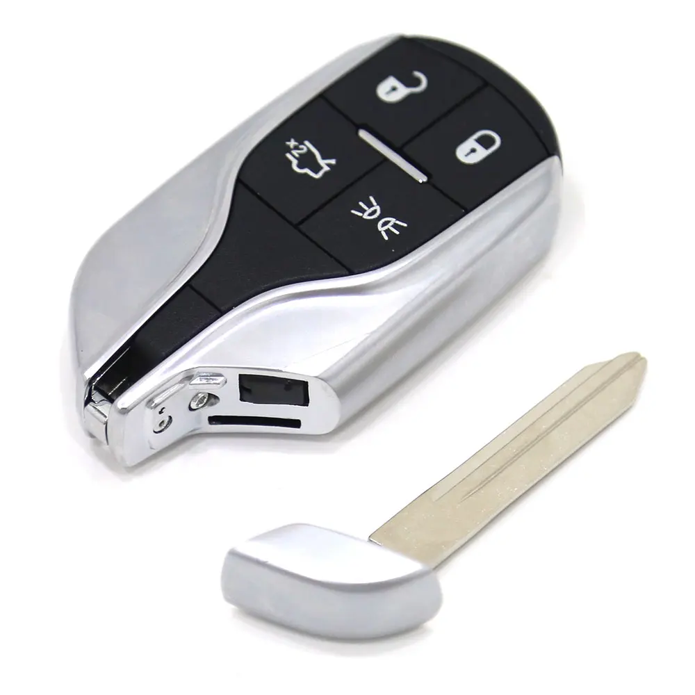 LOCKARTIST NEW 4 BUTTONS AUTO 434MHz SMART REMOTE KEY FOR MASERATI WITH 46 CHIP FREE SHIPPING | Автомобили и мотоциклы