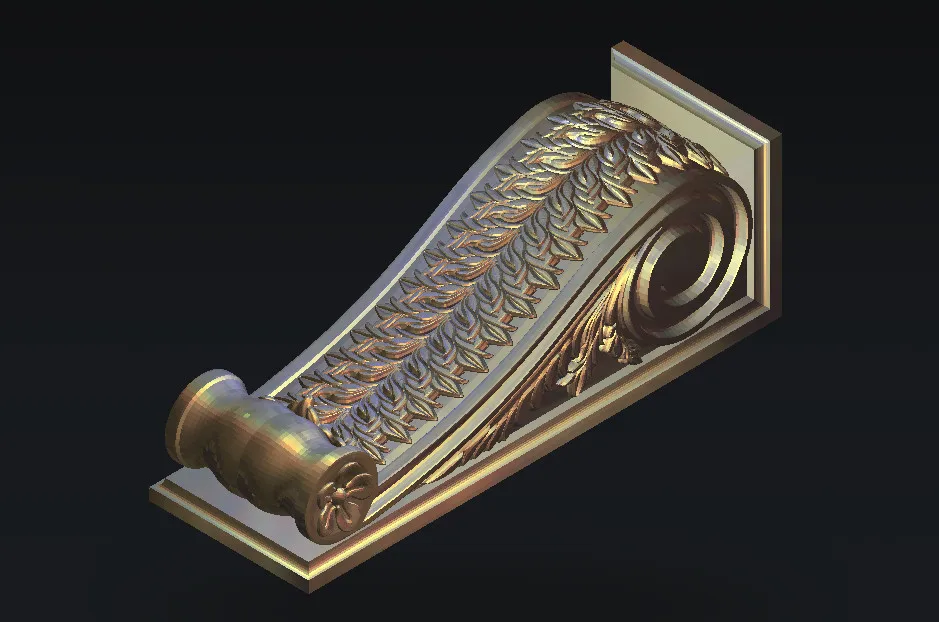 Мебель 4 оси STL рельеф файл модель для фрезерный станок с ЧПУ гравировальный по