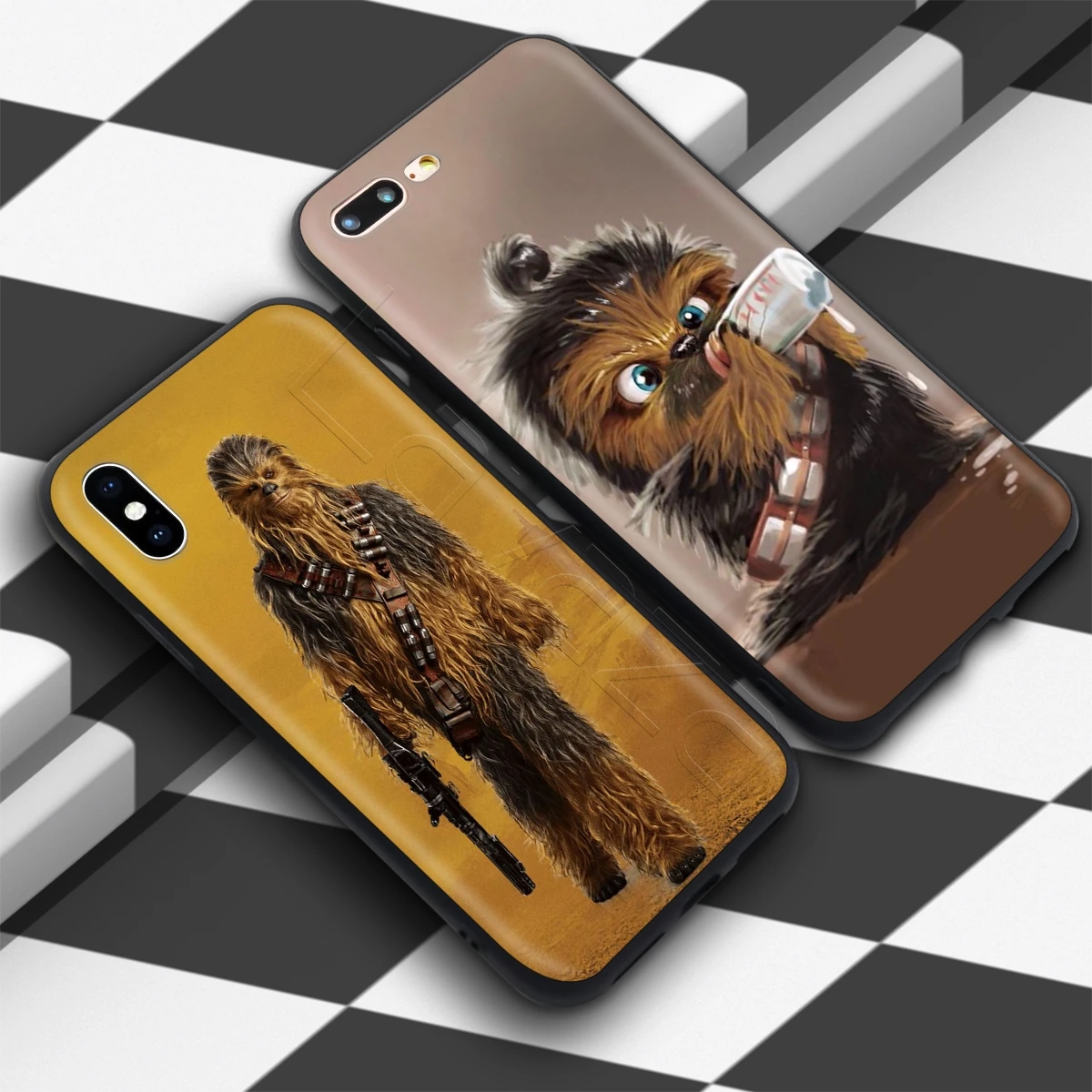 Чехол-Чубакка Lavaza для iPhone 12 mini 11 Pro XS Max XR X 8 7 6 6S Plus 5 5s se | Мобильные телефоны и