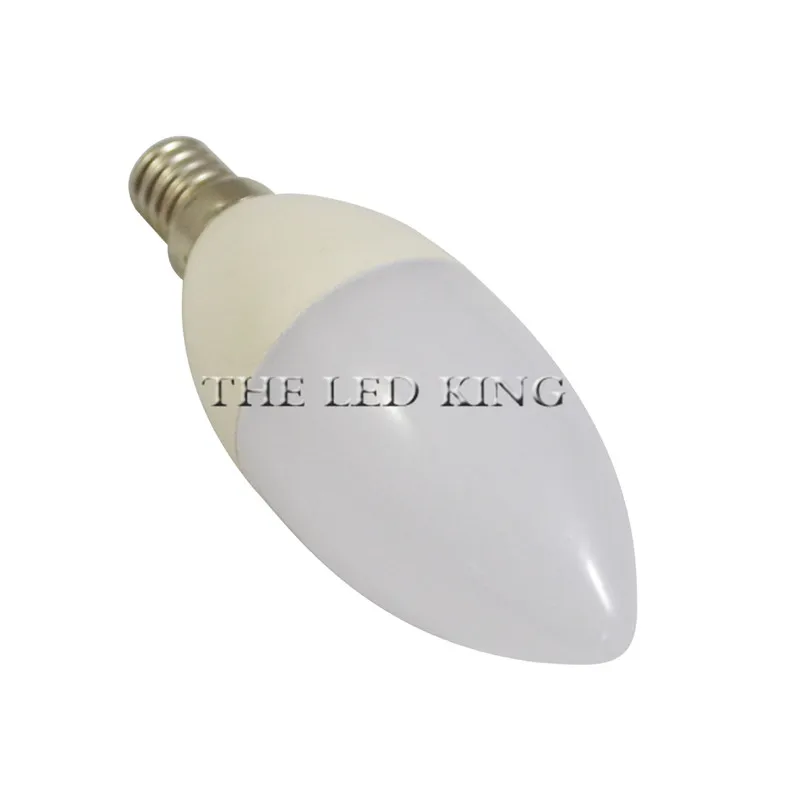 1X 10X 5W 9W Светодиодная лампа в виде свечи E14 220V энергосберегающий прожектор с