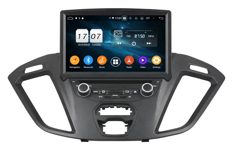 8 &quotandroid 10 автомобильный аудио плеер для ford Transit Custom 2016 2017 с gps navi Аудио встроенный
