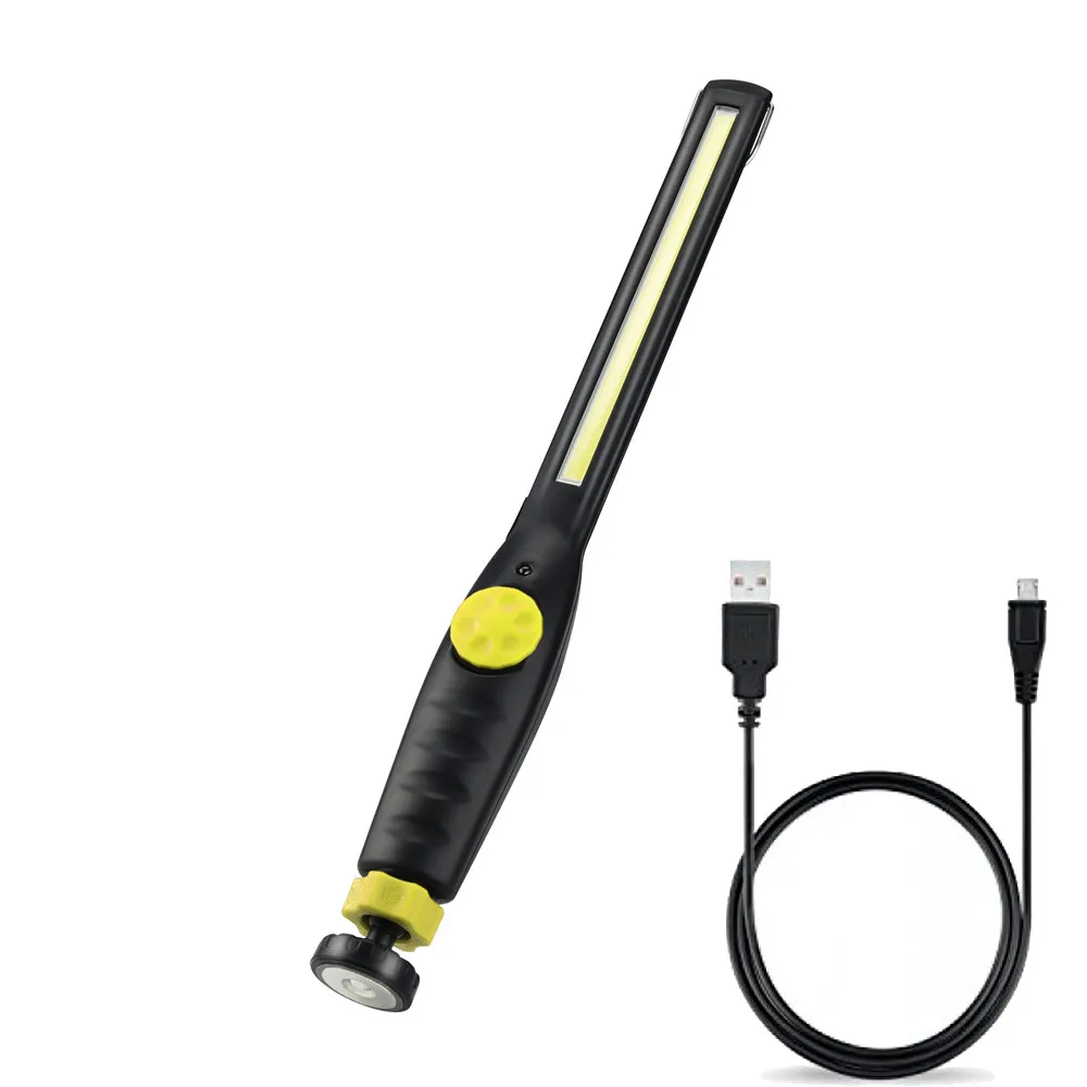 Новый высококачественный USB Перезаряжаемый COB светодиодный тонкий рабочий свет