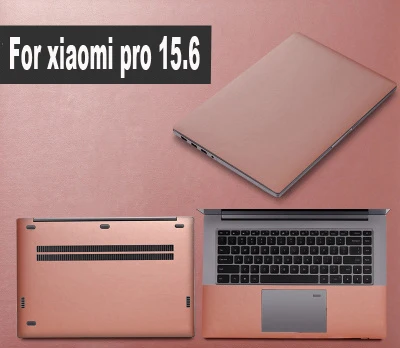 rose gold Кожа Наклейка s для funda Xiaomi Pro 15,6 дюймов мягкая пу наклейка для ноутбука наклейка для Xiaomi notebook Pro 15," Capa Para оболочка Крышка - Цвет: rose gold