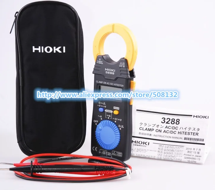 Hioki 3288 Clamp Meter ON AC/DC HiTESTER 1000A|hioki 3288|hioki clampac dc clamp |
