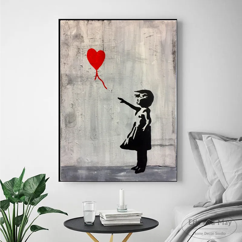 Banksy Life забавные художественные плакаты и принты, настенная живопись на холсте для гостиной, Декор для дома, без рамы