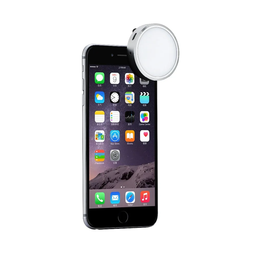 2016 модное светильнка в форме кольцо для телефонов светодиодая вспышка селфи iPhone
