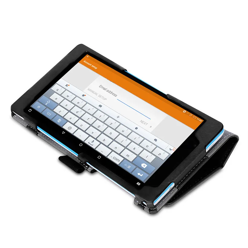 Защитный кожаный чехол для Lenovo Tab 3 730M 730F 730X 7 дюймов TB3-730F планшета с держателем рук