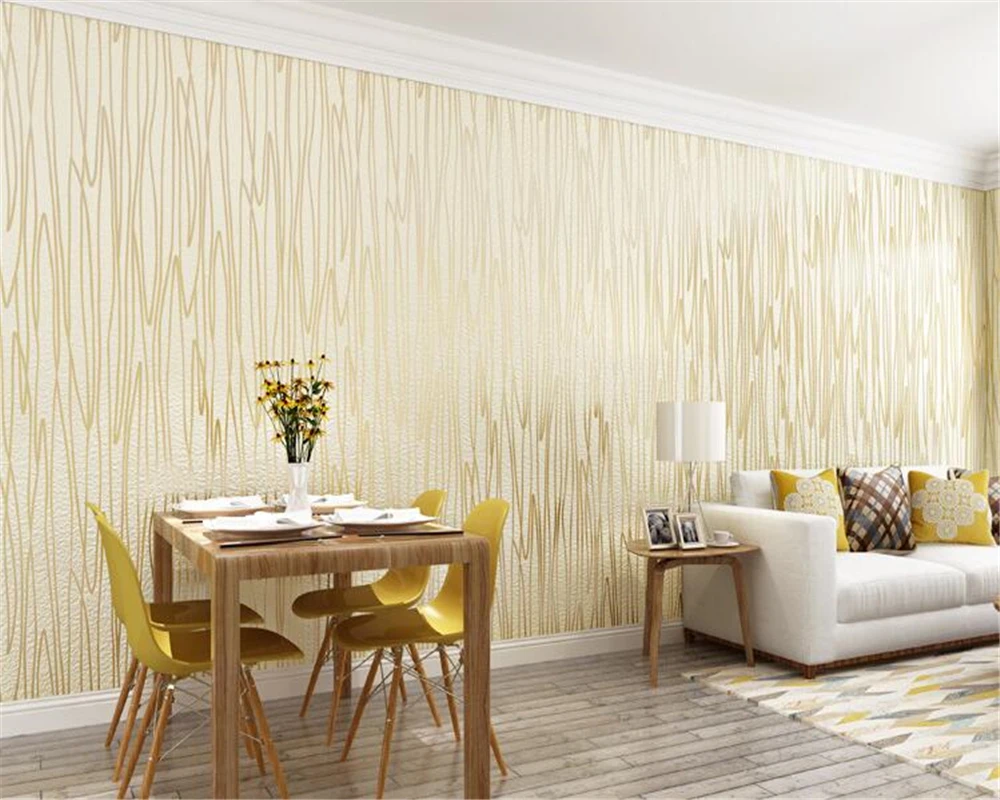 

beibehang 2019 new vertical stripes background wallpaper high-grade deer suede wallpaper roll decoration living room bedroom