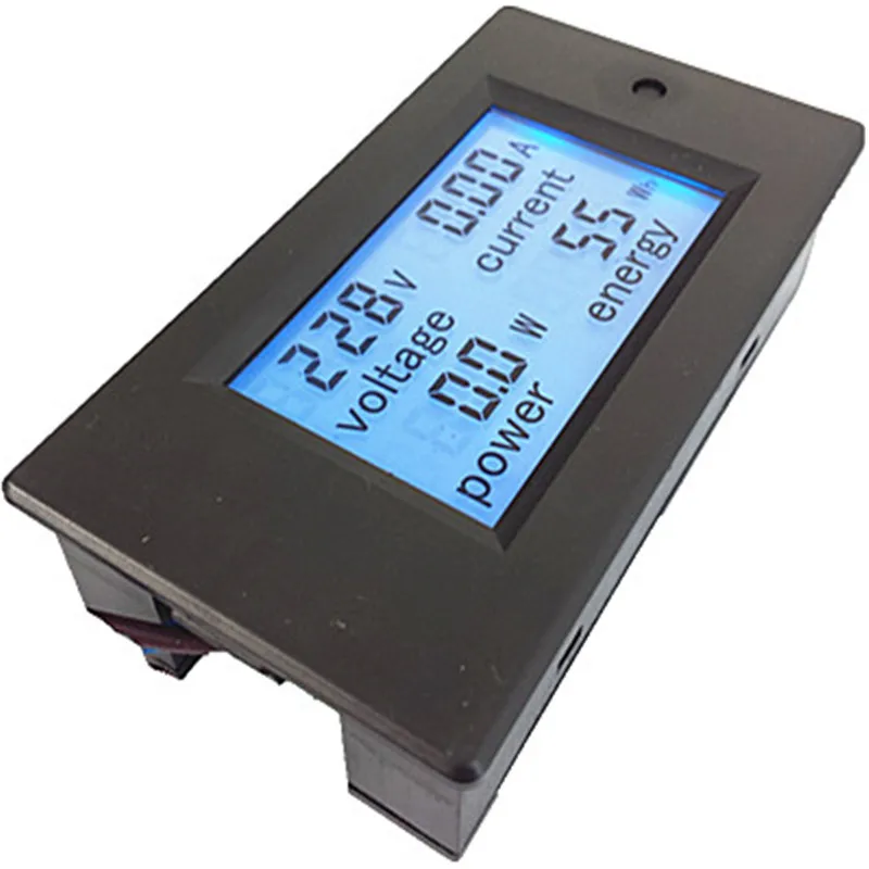 PZEM-061 digital voltage meter 100A Voltage Current Power Energy Voltmeter Ammeter + CT Transforme teste ac | Инструменты