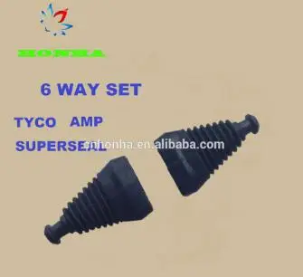 100 шт./лот 2 3 4 5 6 способов/Pin Superseal AMP/Tyco резиновые водонепроницаемые сапоги/муфты