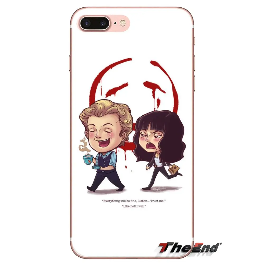 Soft Transparent Cover Bag The Mentalist Red John Simon Baker For Samsung Galaxy A3 A5 A7 A9 A8 Star A6 Plus 2018 2015 2016 2017 |