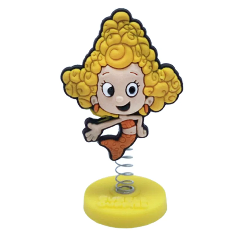 P9007-06x4 4 шт. Bubble Guppies Очаровательная фигурка героя мультфильма мини ПВХ стоячие куклы украшение дома автомобиль аксессуар ребенок сувенир игрушка подарок вечерние поставки - Цвет: P9007-06x4