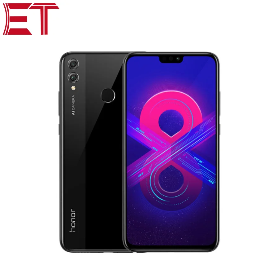 Мобильный телефон Honor 8X мобильный телефон 4G LTE 6 ГБ ОЗУ 128 Гб ПЗУ HiSilicon Kirin 710 Восьмиядерный Мп+ Мп задняя камера