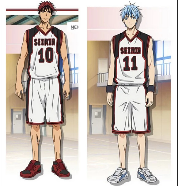 Комплект из рубашки и шорт для косплея Kuroko No Basuke Aomine Daiki мода женщин мужчин 10