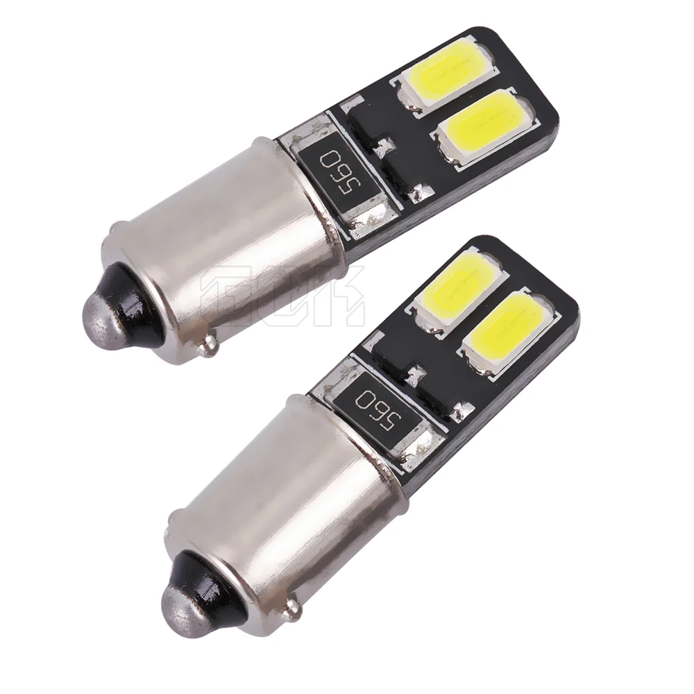 Светодиодсветодиодный лампа Canbus Ba9s 4Smd 5630 5730 для автомобилей 10 шт.|ba9s 10pcs|t10 ba9s10pcs t10
