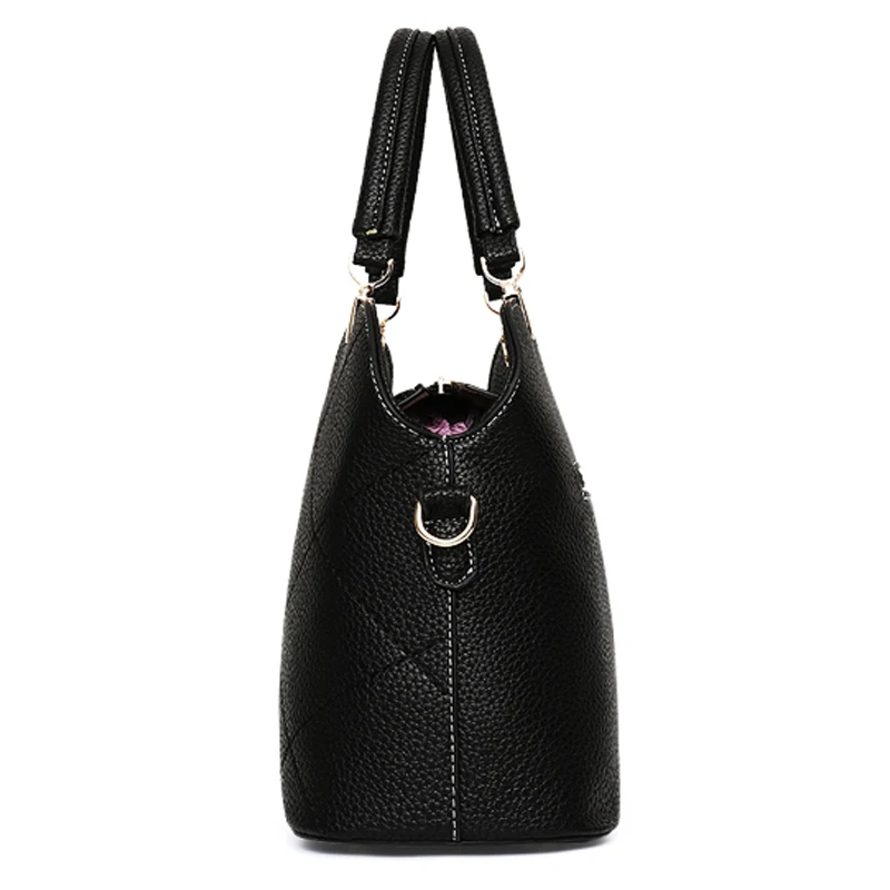 2018 Bolso женские кожаные сумочки модная повседневная сумка тоут сумки на плечо для