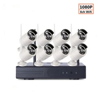2mp 1080p cctv system 8ch hd wireless nvr kit 1tb hdd outdoor ir night vision ip wifi camera security system surveillance