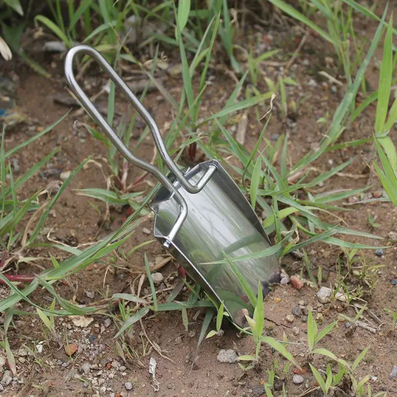 

Stainless steel foldable hand shovel Horticulture Archaeological exploration tool shovel for Outdoor Camping Trowel tools