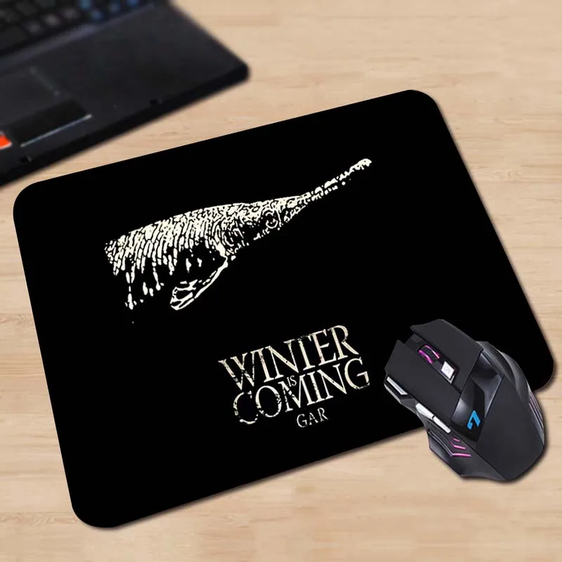 Babaite 250x290x2mm High Quality Customized Mouse Pad Stark Winter is Coming Computer Notebook Durable Non-slip Mice Mat | Компьютеры и